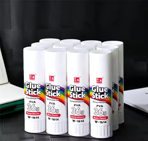 WQN-3/2pcs High Viscosity Solid Glue Stick Office School Supplies Adhesive Glue Sticks Diy Art Paper