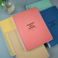 Chuyu A5/25K線圈筆記(空白)/莫蘭迪色/記事本-80張