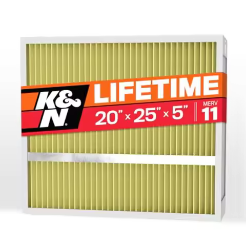 20X25X5 HVAC Furnace Air Filter Lasts a Lifetime Washable Merv 11 the Last HVAC Filter You Will Ever