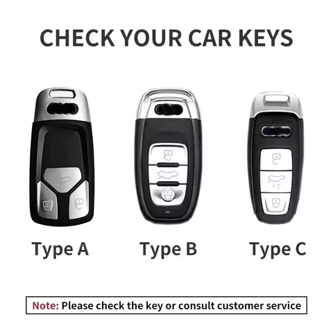 For Audi A4 A4L A5 Q5 Q7 A6 8W 4M S4 S5 S7 TFSI RS TT TTS 8S B9 2016 2017 2018 Car Remote Key Case C