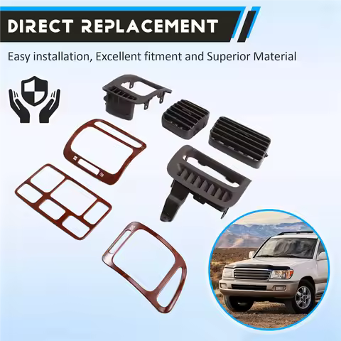 Car Interior A/C Air Vent Penal Insect Replacement For Toyota Land Cruiser 100 Ujz100 FJ100 LC100 Ac