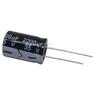 35V2200UF 16 * 25mm High Quality Brand New Genuine Electrolytic Capacitor 35V2200 In-Line