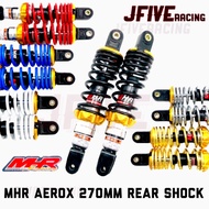 2PCS SET MHR Racing NOUVO AEROX NMAX V2 270mm Lowered Rear Suspension Shock Absorber