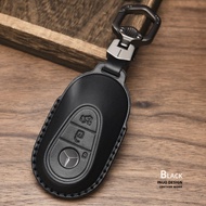 Suitable for Mercedes-Benz Benz Key Cover New c-Class c260l c200 2022 s-Class 450l Car Genuine Leath