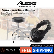 Alesis Drum Essentials Bundle - Throne and Headphones
