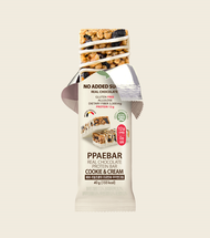 PPAEBAR Real Chocolate Protein Bar #Cookie & Cream 40g