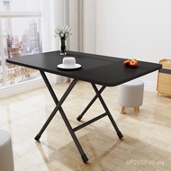 Dining Table Outdoor Household Rectangular Family Folding Table Eating Stall Eating Small Table Larg