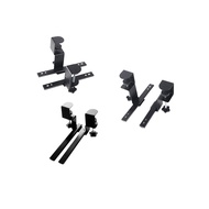 [xdnblun] Keyboard Clamp Rail Set DIY Keyboard Drawer Tray Extension Rail Pull Out Slider