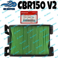 Honda CBR150 V2 CBR 150 NEW Original Element Assy Air Cleaner Air Filter Saringan Udara 17211-K45-TA