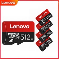 Lenovo 512GB Micro SD Card 256GB 128GB 64GB 32GB Class 10 Memory Card Micro High Speed TF Car