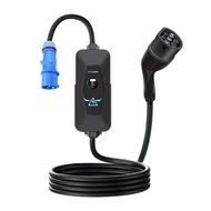 Car Fast Charger for Electric Vehicles- EV Portable Charger 7KW 32A Type 2 with 5 Current Mode Conve