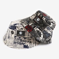 報紙雙面漁夫帽