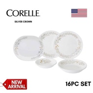 Corelle Classic 16pc Dinnerware Set [9 Designs] /// Plate Pinggan Serving Bowl Platter Soup