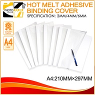 A4 Thermal Binding Covers Hot Melt 2mm/4mm/6mm - Professional Binding Solution
