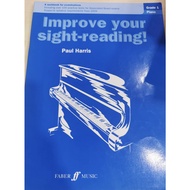 Improve Your Sight-Reading! by Paul Harris GRADE 1 SIGHTREADING BOOK
