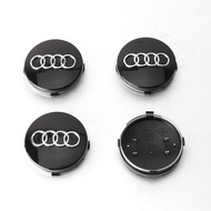 Audi | 4PCS Car Original Wheel Center Cover Hub Cap for Audi Sline TT A1 A2 A3 A4 A5 A6 A7 A8 8P B6