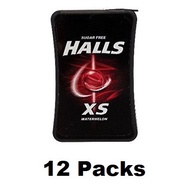 12 Packs Halls XS Watermelon Sugar Free Mint Sweet Candy HALAL (LOCAL READY STOCKS)