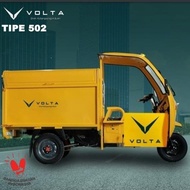 Mobil Bak PickUp Listrik Roda 3 Volta 502 Sepeda Motor listrik Limited