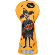 LZFAN Golf Club Head Cover Golf Head Cover Driver Headcover Fairway Wood Headcover Hybrid Mallet Bla