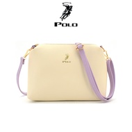 Bags Polo Women Sling Bag - Beige PHUE-10036 (Beg Tangan Wanita-Polo)