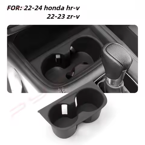Universal Silicone Cup Holder Cover For Honda HRV ZRV 2022-2024 Anti Slip Center Console Protector C
