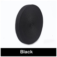 50Yards 10/15/20mm Cotton Ribbon Fabric High Tenacity Belt Bag Lable Ribbon Sewing Tape Binding DIY 