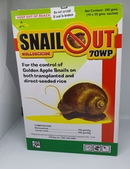 Snailout Snail Killer Kuhol Killer Wettable Powder Mix with Water 35 grams Niclosamide