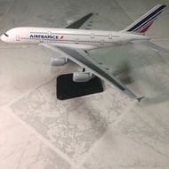 法國航空 波音A380 飛機模型 18cm (1:400) (附贈品)