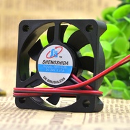 YY The new fan SHENCHIDA 5010SLM 5010 5CM 24V 0.07A 2WIRES FAN