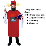 (Fire Speed) Judge costume for adults/ Judge Halloween costume