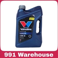 น้ำมันเครื่อง เบนซิน  Valvoline Durablend 5w-30 ขนาด 3ลิตร และ 3+1ลิตร