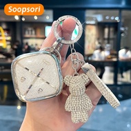 Wuling Cloud Ev Key Case Cover Binguo/ Air EV 2024/2025 Wuling Keyless Remote Key Cover Metal Materi