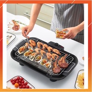Smokeless electric grill