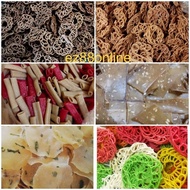 KRUPUK/KERUPUK ASLI Dari Indonesia 🇮🇩 KRUPUK BELACAN/KENCANA EMAS/TROPONG/BAWANG/BINTANG