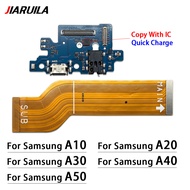 For Samsung A10 A20 A30 A40 A50 USB Charging Port Board Main Board Motherboard Connector Flex Cable