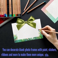 30 Pack Photo Frames Paper Picture Frames for 4 X 6Inch Photos,  with Easel DIY Crafts Frame