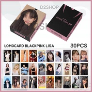 30PCS LOMOCARD BLACKPINK PINKVENOM THE ALBUM JENNIE LISA ROSE JISOO / PHOTOCARD BLACKPINK / PHOTOCAR