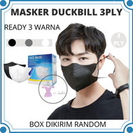 Masker Duckbill 1box / Masker Duckbill Dewasa /Masker Duckbill hitam /Masker Duckbill putih / Masker Duckbill