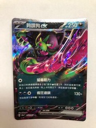 Pokémon Card 夠讚狗ex RR 繁體版