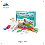 Learning Card English Letter
