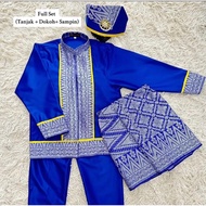 BAJU LAYANG SILAT KANAK-KANAK LELAKI (DESIGN BANGSAWAN BIRU)