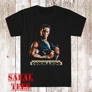 Arnold Schwarzenegger Commando Men'S Black T-Shirt