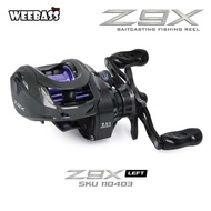 รอกหยดน้ำ WEEBASS Z9X ปี2025 วี๊ดๆ ระบบ dcx เป็นระบบหน่วงไฟฟ้า ที่มีชิบ Ai ควบคุมการหมุนของสปูล
