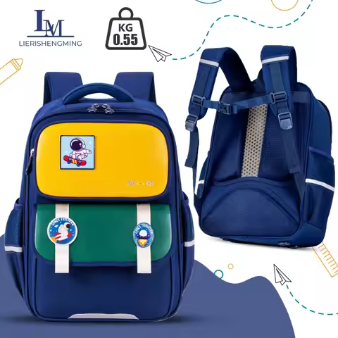 Comfort Spinal Support School Bag Ergonomic Primary School Bag Kids Boys Backpack Girls Student Bag