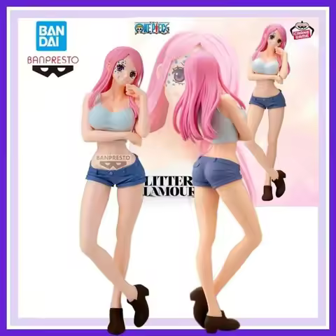 In Stock Bandai Banpresto One Piece Glitter Glamours Jewelry Bonney2 Anime Action Figures Model Toys