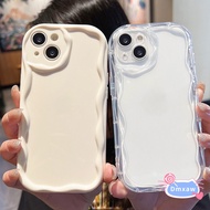 Cute Wavy Creamy Case For Samsung Galaxy S25 Ultra S25+ S24 FE A36 A16 A06 M55 M35 F15 M15 A54 5G Si