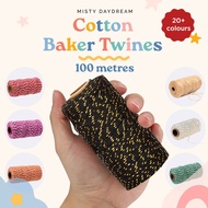 [SG Seller] Cotton Baker's Twine, Jute Twine, Gift Wrapping String, Cotton string, Gift Tie Strings