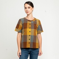 KATUN N2 Blouse - Women's Cotton Linen Top Blouse 29795