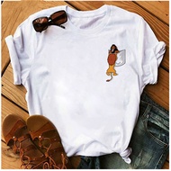 Women's Hakuna Matata Yama Lion Print T-Shirt - New Design