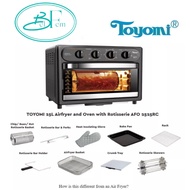 TOYOMI 25L Airfryer and Oven with Rotisserie AFO 2525RC